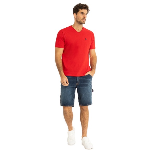 U.S. Polo Assn. Men's Short Sleeve V-Neck Tee - Picture 5 of 5